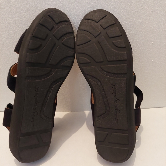 Easy Spirit Kalayla 8W Black Sandals - Picture 8 of 8